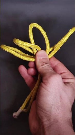 fast knot for rabbit #knot #rope #diy