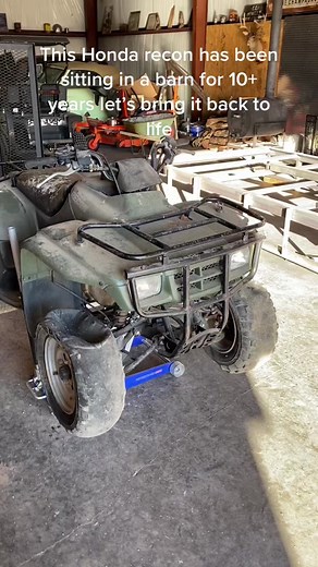 Restoring a 250 Honda Recon Back to Life