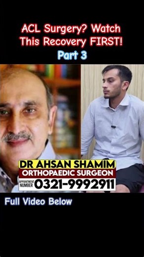 Thinking about ACL surgery?Watch this video before deciding #physiotherapy #sportsphysio #kneeinjury