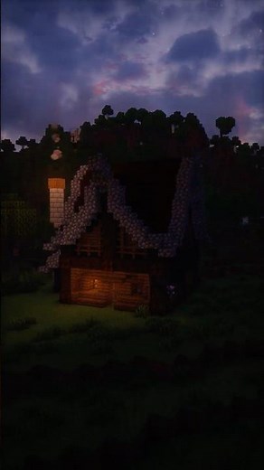 🏠 Minecraft Starter House Using Mainly Spruce | Easy Survival Build Tutorial 🌲 #minecraft