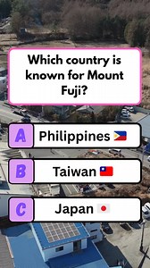Which country is known for Mount Fuji? #brainteaser #puzzle #quiz #fun | Brain Bash