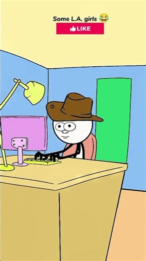 The Chair That Refuses to Be Sat On #animationmeme #animation #comedy