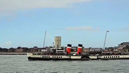 PS Waverley leaving Portsmouth on Thursday 11th September 2025