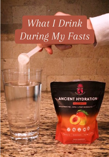 Ancient Hydration is my go-to on fasting days! When you fast, your body’s cleansing and repairing, but you’re losing essential minerals. Ancient Hydration brings them back to support sharp focus and steady energy! ⚡️ #fasting #autophagy #intermittentfasting #fastingtiktok #fastingtips