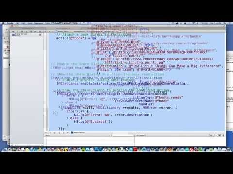 Building Open Graph into your native mobile apps - Facebook Mobile DevCon New York 2013