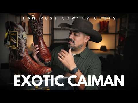Dan Post Bayou Caiman Western Cowboy Boot Review