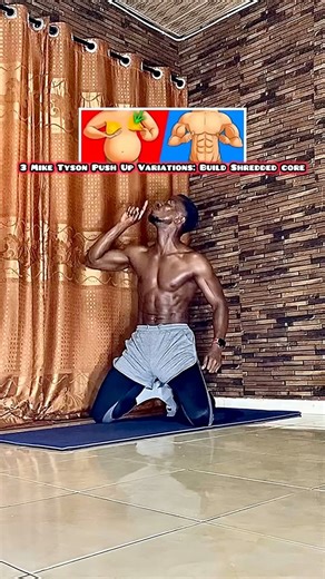 37K views · 547 reactions | Mike Tyson Push Ups: Build Shredded Core & Abs At Home #tyson #pushups #coreworkout #absworkout | Doctor CC Fit | Facebook