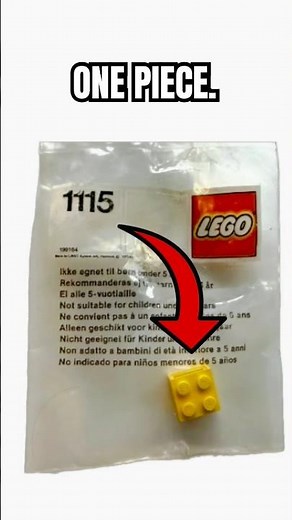The SMALLEST LEGO Set?