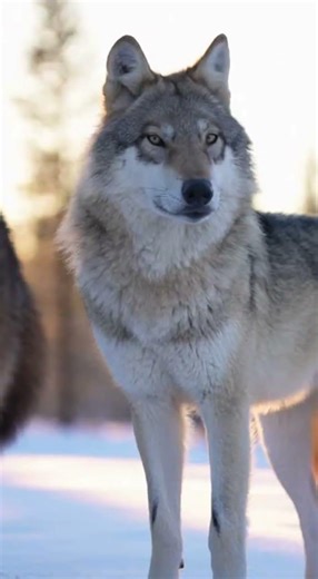 How Alpha Wolves Fight WITHOUT Throwing a Single Punch 🧠🐺 #wildlife #wolf #animals