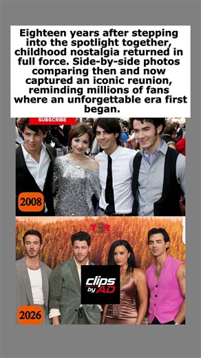 Demi Lovato Reunites With The Jonas Brothers At "Camp Rock 3" Premiere #shorts