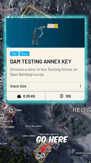 ARC Raiders - Dam Testing Annex Key FULL Location Guide