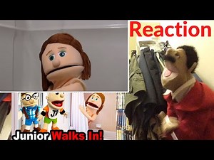SML Movie: Junior Walks In Reaction (Puppet Reaction)