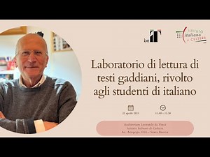 Entrevista de la Directora Silvia Vallini – Prof. Attilio De Gasperis