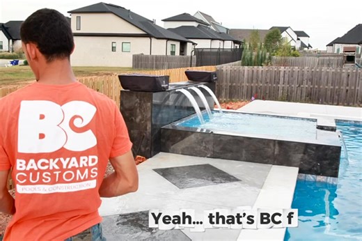 "Swimming into serenity—our newest pool project is a true oasis! 🌊🌞" 📅 Book your appointment today! 📲 Call or text: 479-315-5330 🌐 Visit our page: https://www.bcpoolsnwa.com/ #BCPools#DreamPool#CustomPools#PoolBuilders | Backyard Customs - Pools and Construction