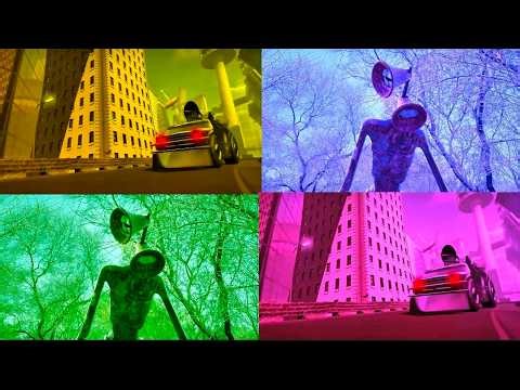 Crazy Frog vs Siren Head – FULL BATTLE (All Transformations)