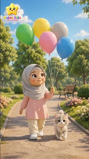 Lagu Balonku Ada 5 🎈 |Lagu Anak Indonesia | Belajar Warna untuk Anak #laguanak #nurseryrhymes #cute