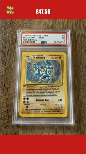 🌟 This Machamp card fetched £47.50 — crazy or fair? #shorts