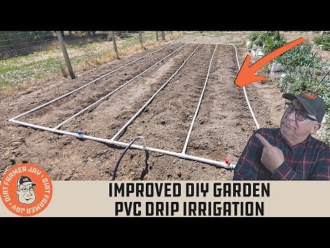 IMPROVED DIY Garden PVC Drip Irrigation