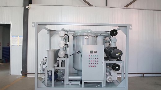 Double-stage Vacuum Transformer Oil Purifier Oil Filtration Machine Oil Purification Plant AC380V,220V 1-300KG Online Support