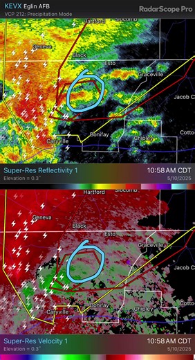 23K views · 36 reactions | Radar update. A tornado warning is still in effect. | Southeast Area Severe Weather | Facebook