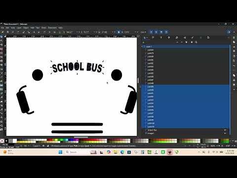 3D Printing - Creating Artwork for a 3D Model with InkScape - School Bus Can Opener