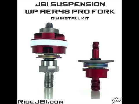 How To Install JBI Suspension WP AER48 / XACT48 Fork DIY Kit