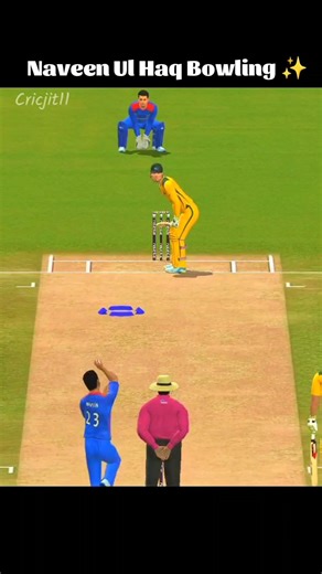Naveen Ul Haq Bowling ✨🔥#ipl2026 #realcricketswipe #realcricket24