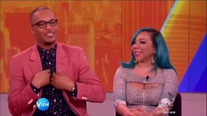 23K views · 448 reactions | Will T.I. and Tameka "Tiny" Harris ever record a song together? "We'll just see," T.I. says. | The View | Facebook