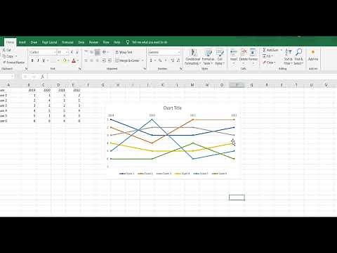 How to make bump chart in Excel?