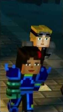 MINECRAFT STORY MODE 😱 The Situation Only Gets Worse! Tough Choices and Lots of Danger #shorts