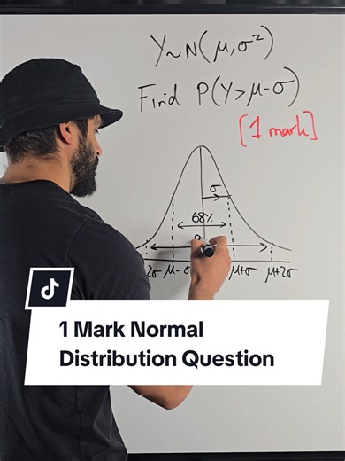 1 Mark Normal Distribution Question #alevels #maths #alevels2025 #alevelmath #neildoesmaths #alevelmathsexams #alevelmaths2024 #alevelmathshelp #alevelmathspaper3 #calculus #mathstutor #lungang #alevelmath2024 #stem #STEMTok #cc
