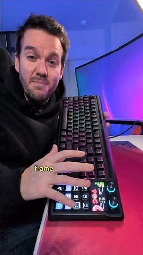 The ultimate 2-in-1 stream setup 🤝 Corsair Galleon 100 SD #corsair #corsairambassador [AD]