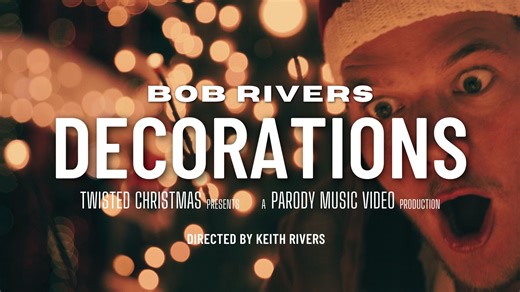 The nicest coolest Christmas gift I have ever received. My son Keith has been working on this film adaptation of “Decorations” for a few months. I knew there were dancing nuns, and the most elaborate sets and a huge cast. It showed up just a few minutes before Xmas Eve. I was thinking it might not get done in time for Christmas. Perhaps it would be released posthumously… I’d be ok with that. Decorations is one of our most requested Twisted Christmas songs ever. I mean, this has all the elements 
