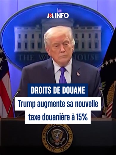 Augmentation des taxes douanières par Donald Trump