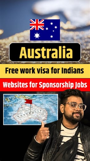 Australia Free Work Visa for Indians | Best Websites for Sponsorship Jobs in 2026 🇦🇺 Australia is offering great opportunities in 2026 for Indian workers through visa sponsorship jobs 🇦🇺 Many Australian employers are hiring directly via official and trusted job websites, providing free or employer-sponsored work visas. High demand sectors include IT, healthcare, construction, hospitality, warehouse, agriculture, and engineering. Apply only through verified job portals and licensed employers 