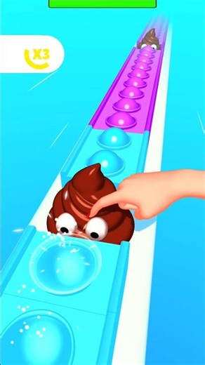 Pop run 3D 💩#potty💩#shorts #trending #viral #usa #unitedstate #brazil #china #israel #india #russia