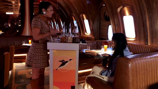 Inside ‘Carry On,’ the 70s airplane-inspired cocktail bar in Phoenix