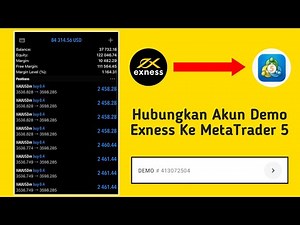 How to Connect Exness Demo to MetaTrader 5