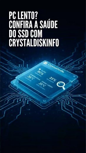 PC lento? Confira a saúde do SSD com CrystalDiskInfo!