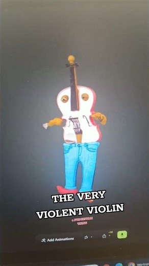 The Very Violent Violin Video Game #fudgewilli #violin #videogame