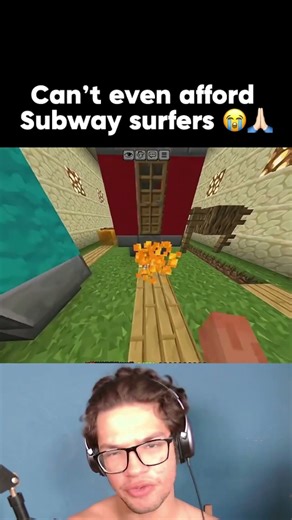 Subsway surfer #minecraft #subway