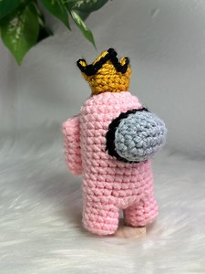 Among Us Crewmate With Crown – Cute Crochet Plush - Etsy Canada