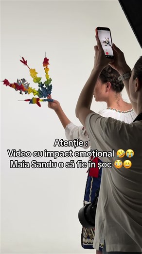 Maia Sandu photoshoot reaction — emoțional & șocant