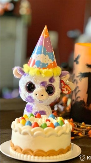 Happy Birthday to the Adorable Ethel!🐮🎂 #shorts #viralshorts #beanieboos