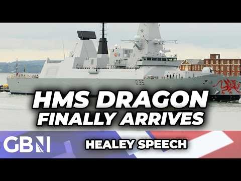 BREAKING: HMS Dragon FINALLY arrives to protect Cyprus announces John Healey