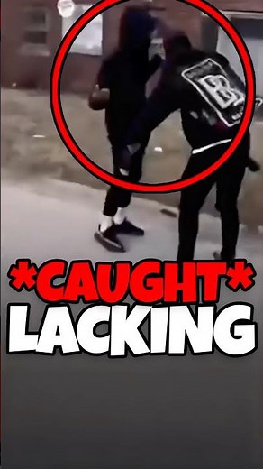 The opps caught him lacking 😱😥