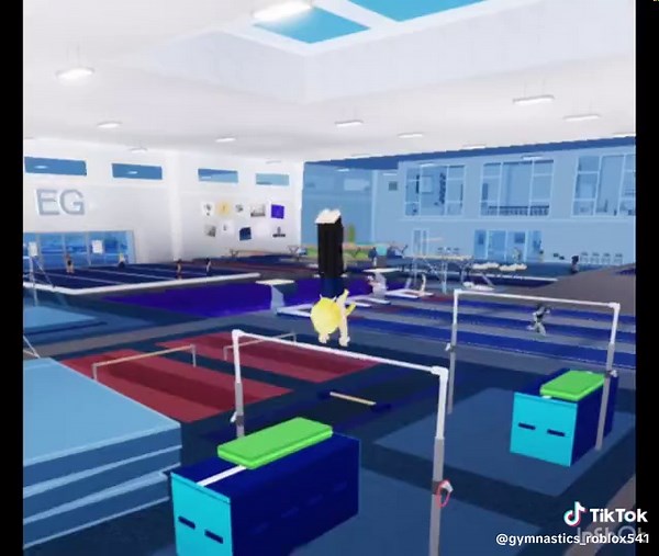 Incredible Gymnastics Moves in Roblox