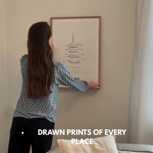 Shanghai Line Art Print, China Skyline Poster, China Wall Art, Shanghai Drawing Decor