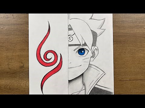 How to Draw Boruto Uzumaki (Step by Step Anime Drawing Tutorial)