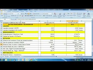 Cómo LEER E INTERPRETAR Estados Financieros de una Empresa de Capital Abierto -- Parte II